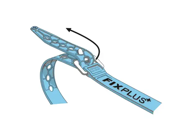 Fixplus Strap cable tie 350 mm black