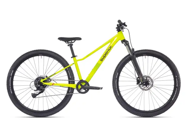 Superior RACER 27 kid's bike Matte Radioactive Yellow