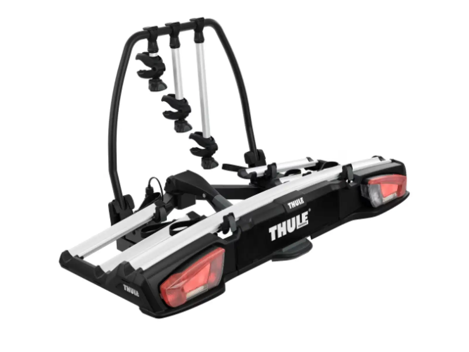 Thule VeloSpace XT carrier on tow bar for 3-4 bikes