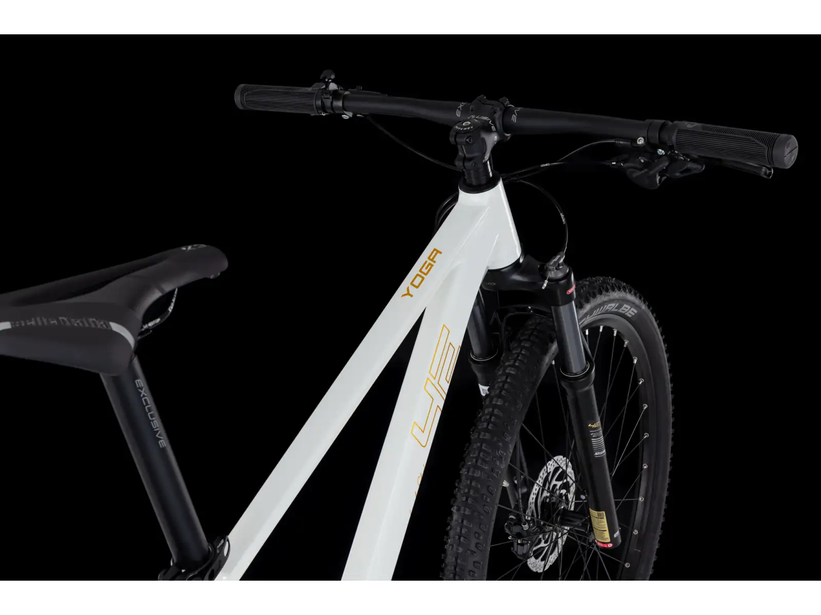 4Ever Yoga Gold 29 Lady mountain bike Pearl White/Gold