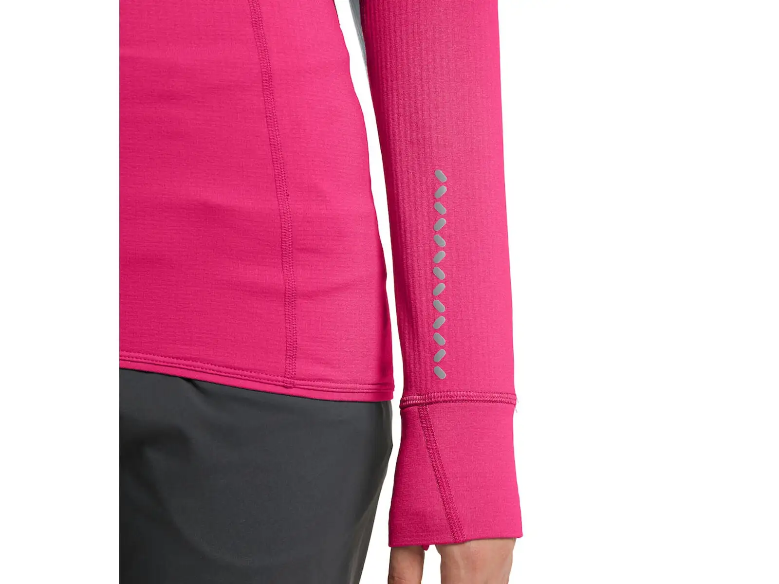 Haglöfs L.I.M. Mid Comp Hood women's sweatshirt pink