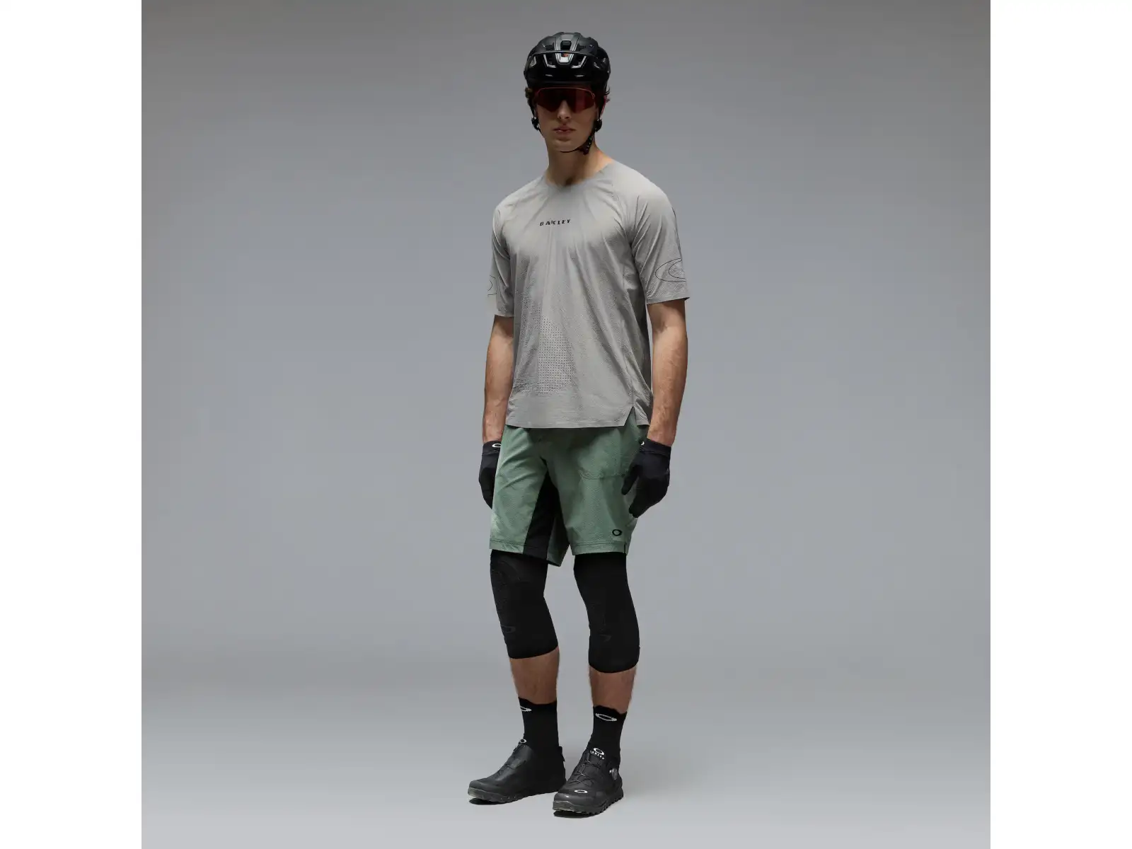 Oakley Seeker Whip men's jersey short sleeve Cement