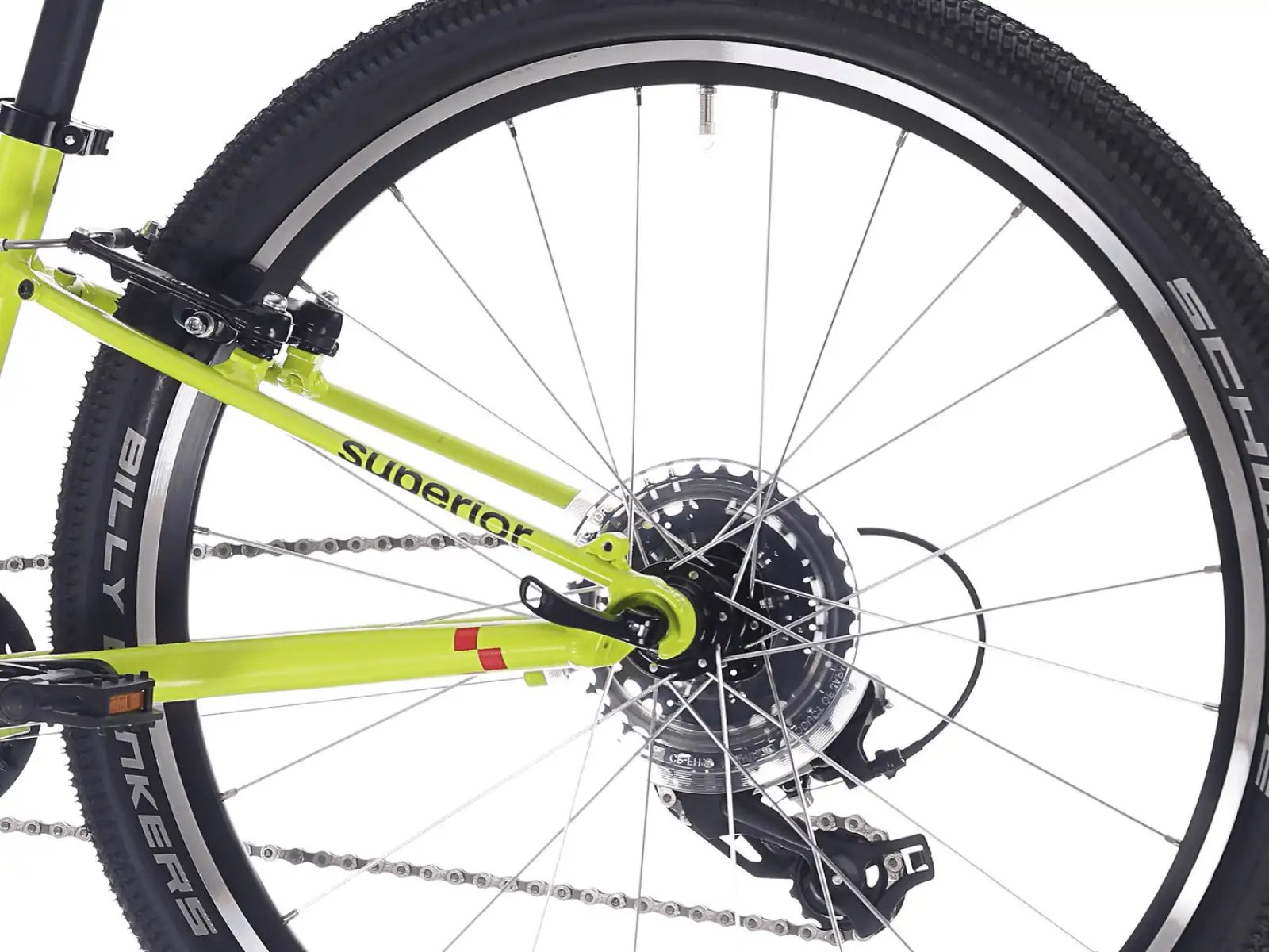 Superior RACER 24 kids bike Matte Radioactive Yellow