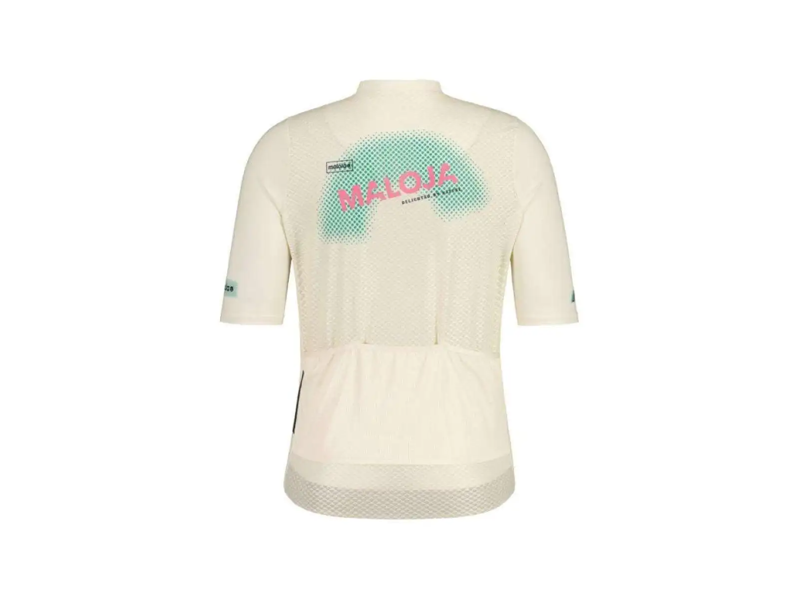 Maloja PetryM. men's jersey short sleeve Shaded White