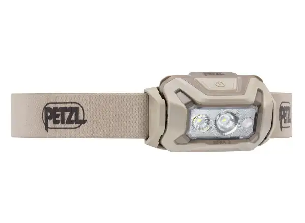 Petzl Aria 2 RGB headlamp desert