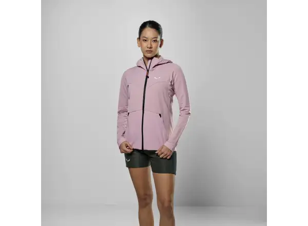 Salewa Puez Alpine Merino Durastretch women's hoodie Zephyr