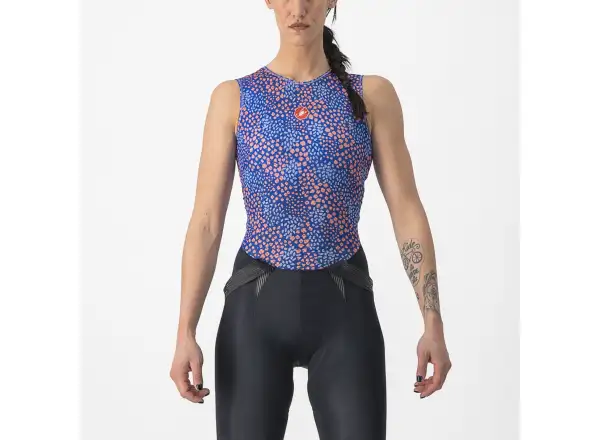 Castelli Pro Mesh 4 W Sleeveless women's shirt Violet Mist