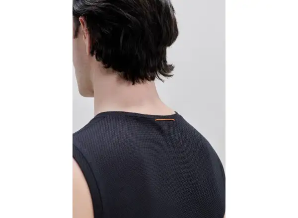 POC Layer Mid men's sleeveless base layer shirt Uranium Black