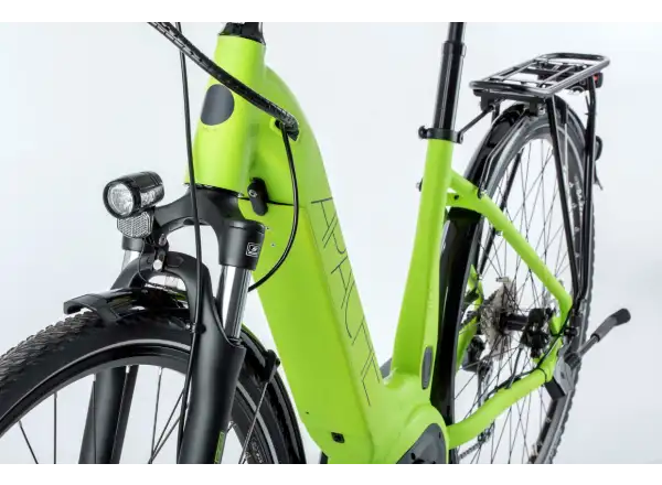 Apache Sota Bosch Active Plus 500 acid green low-step e-bike
