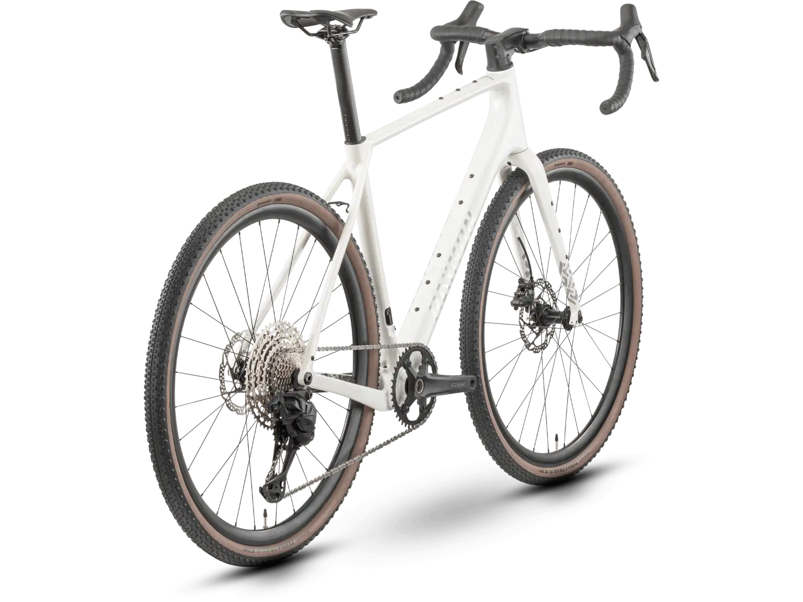 Raymon Soreno Pro 700 GRX715 Di2 gravel bike White Sparkle