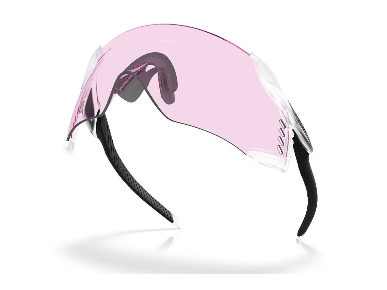 Oakley Velo Kato cycling glasses Matte Clear/Prizm Low Light