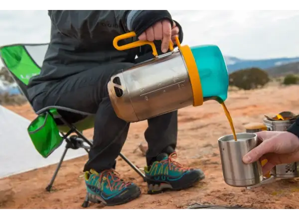BioLite CampStove KettlePot Cook & Coffee Kit coffee brewing set