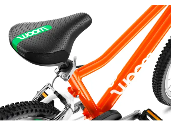 Woom 3 Flame Orange Automagic 16" children's bike