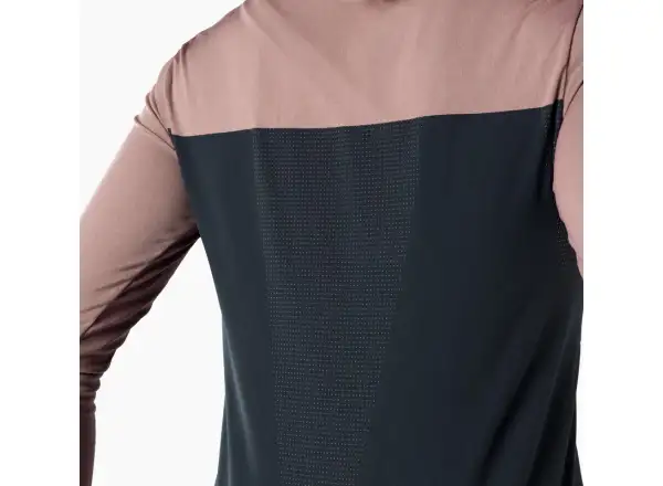 Dynafit Traverse S-Tech women's shirt long sleeve Blueberry/Mokarosa