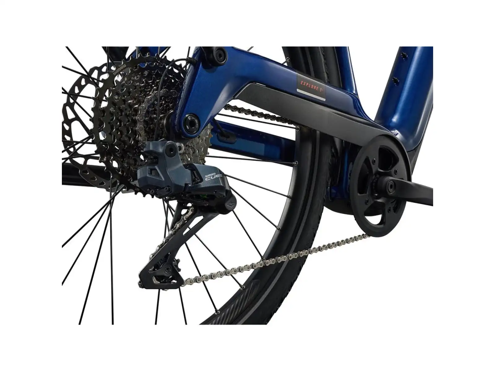 Giant Explore E+ 1 DD trekking e-bike Metallic Navy