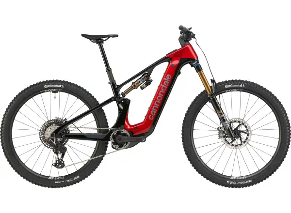 Cannondale Moterra Carbon 1 full-suspension e-bike Metallic Red