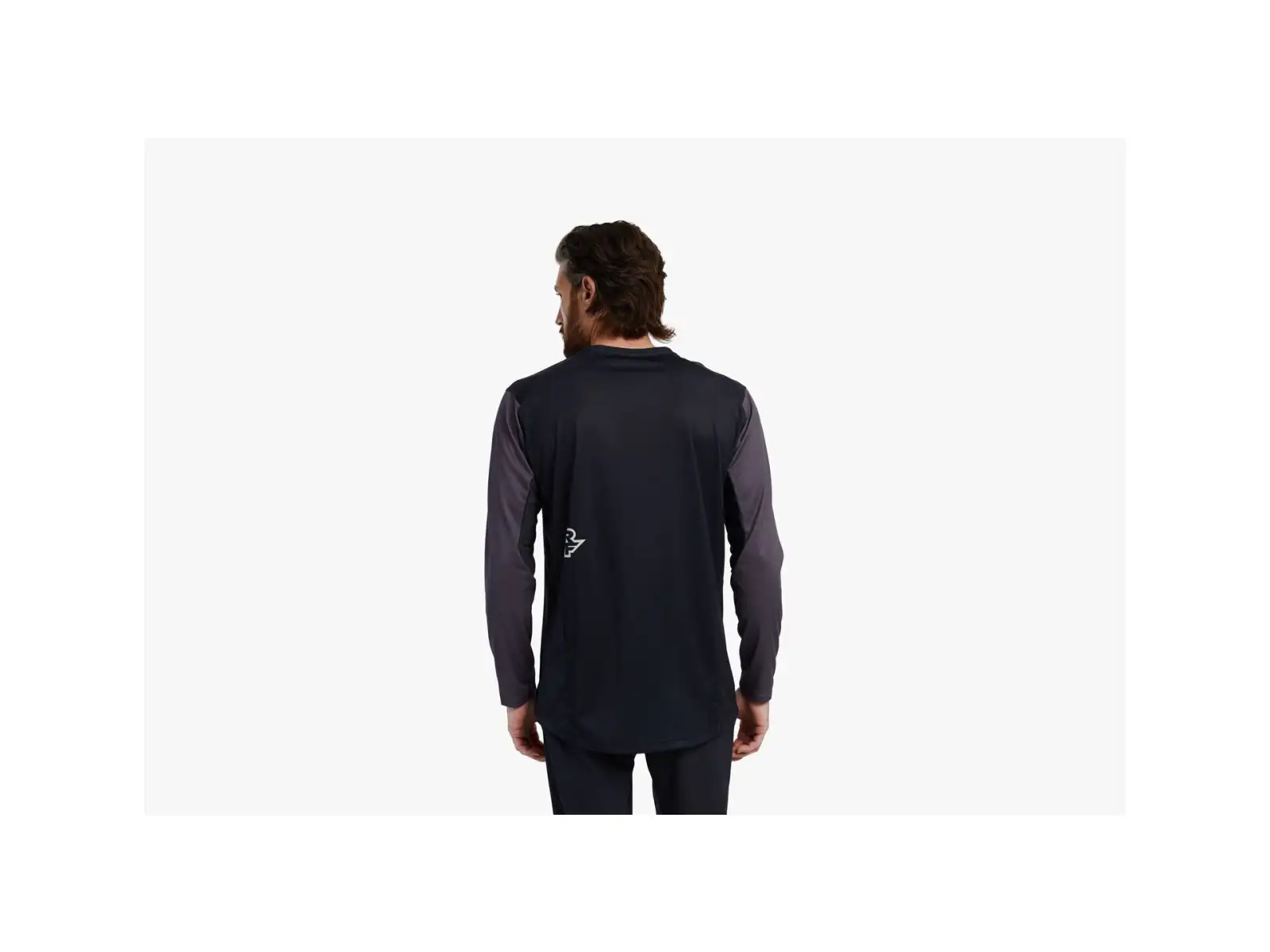 Race Face Indy men's jersey long sleeve Charcoal