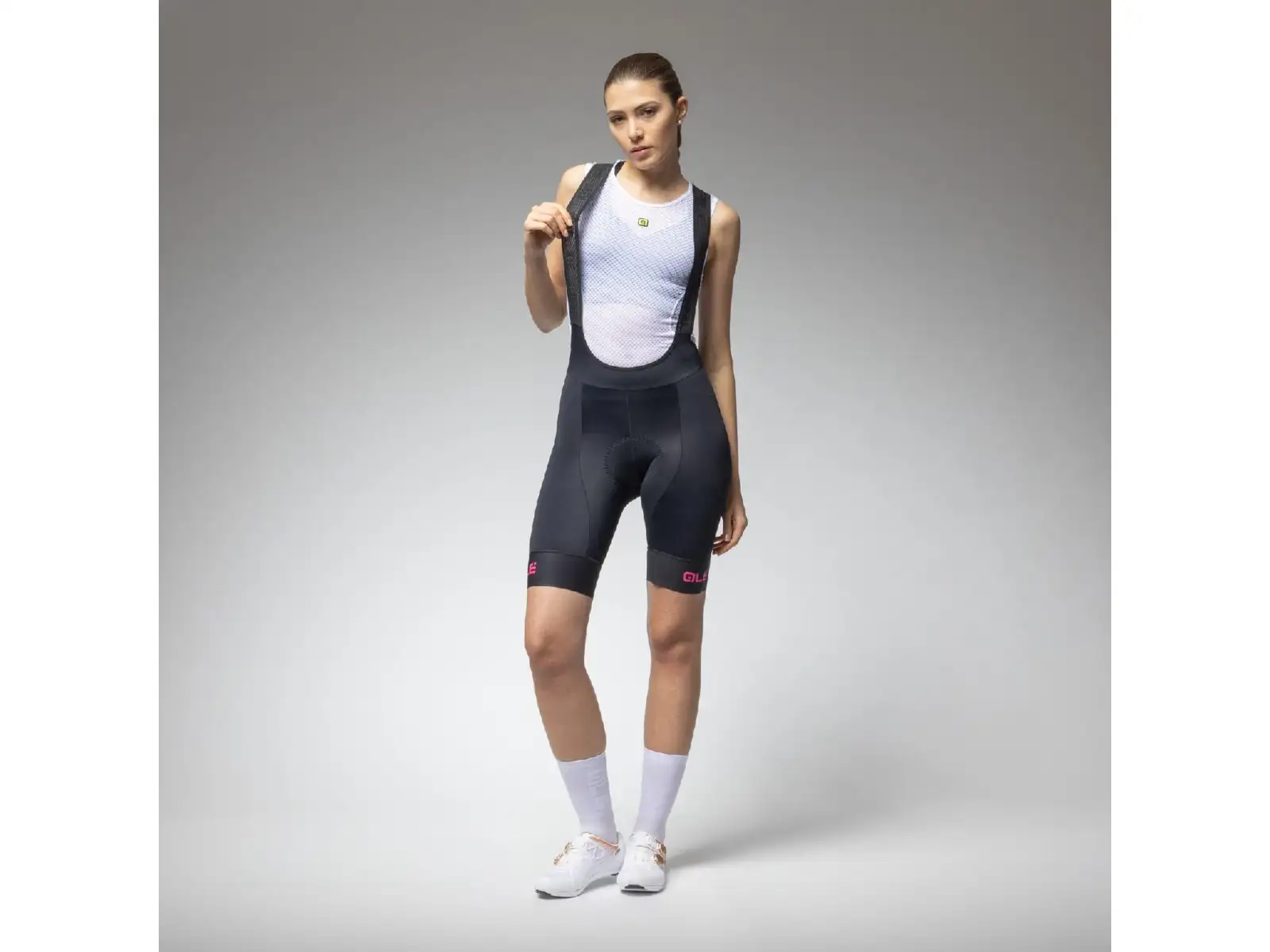 Alé Pragma Traguardo 2.0 women's cycling shorts Fluo Pink