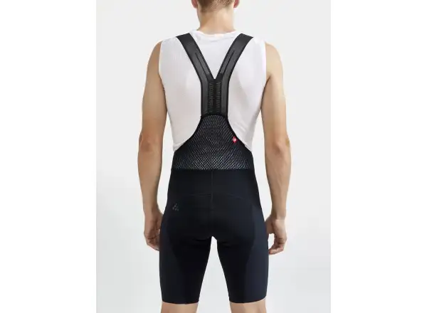 Craft ADV Aero Bib men's shorts with padding and braces black