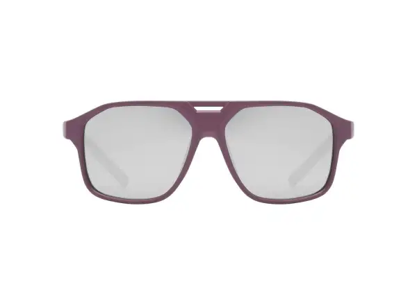 Uvex children's sports glasses Cosmic Cranberry - Grey Matt/Mir. Silver