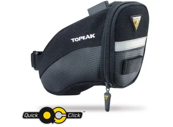Topeak Aero Wedge Pack Small saddle bag with QuickClick