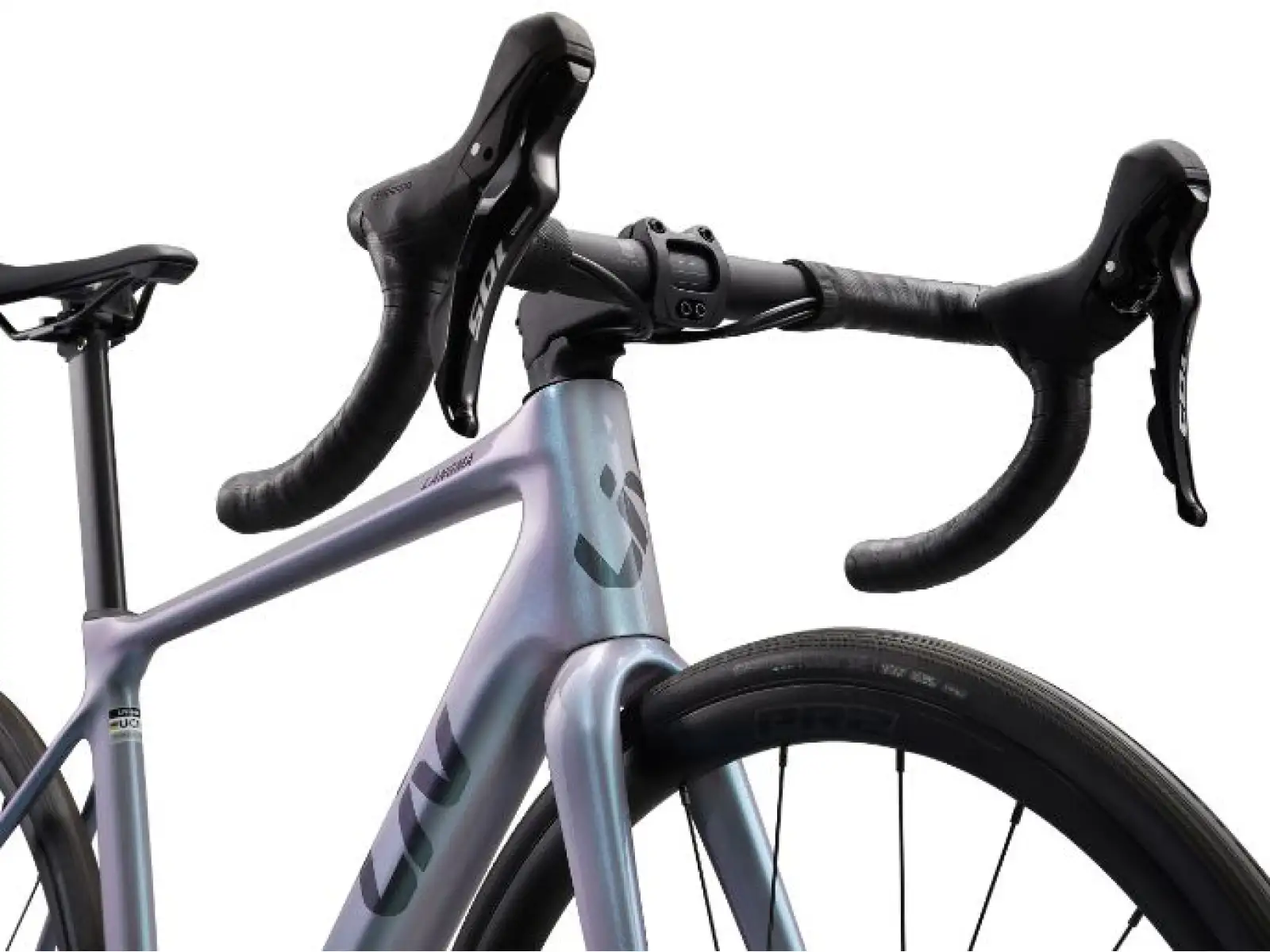 Liv Langma Advanced 2 QOM road bike Prismatic Haze