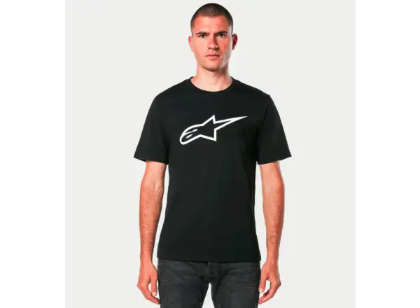 Alpinestars 2.0 CSF men's t-shirt short sleeve Black/White