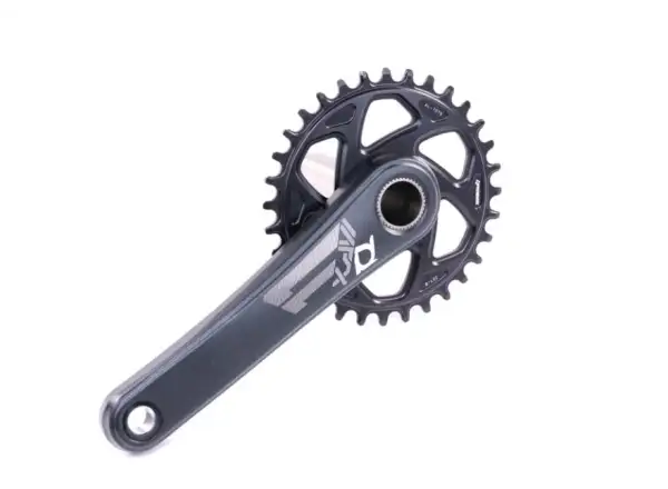Prowheel MPX-CR096A-TT-B cranks with single chainring 175 mm 32 t. black