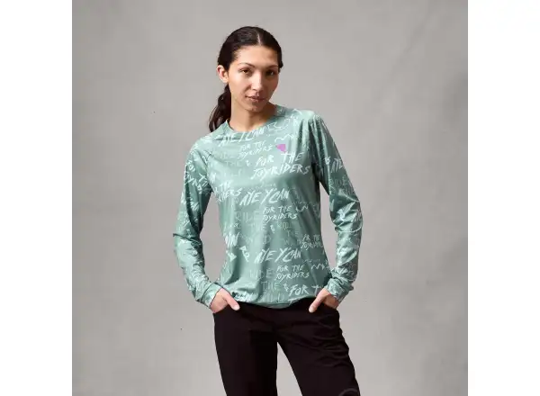 Endura SingleTrack women's long sleeve jersey Sage Green