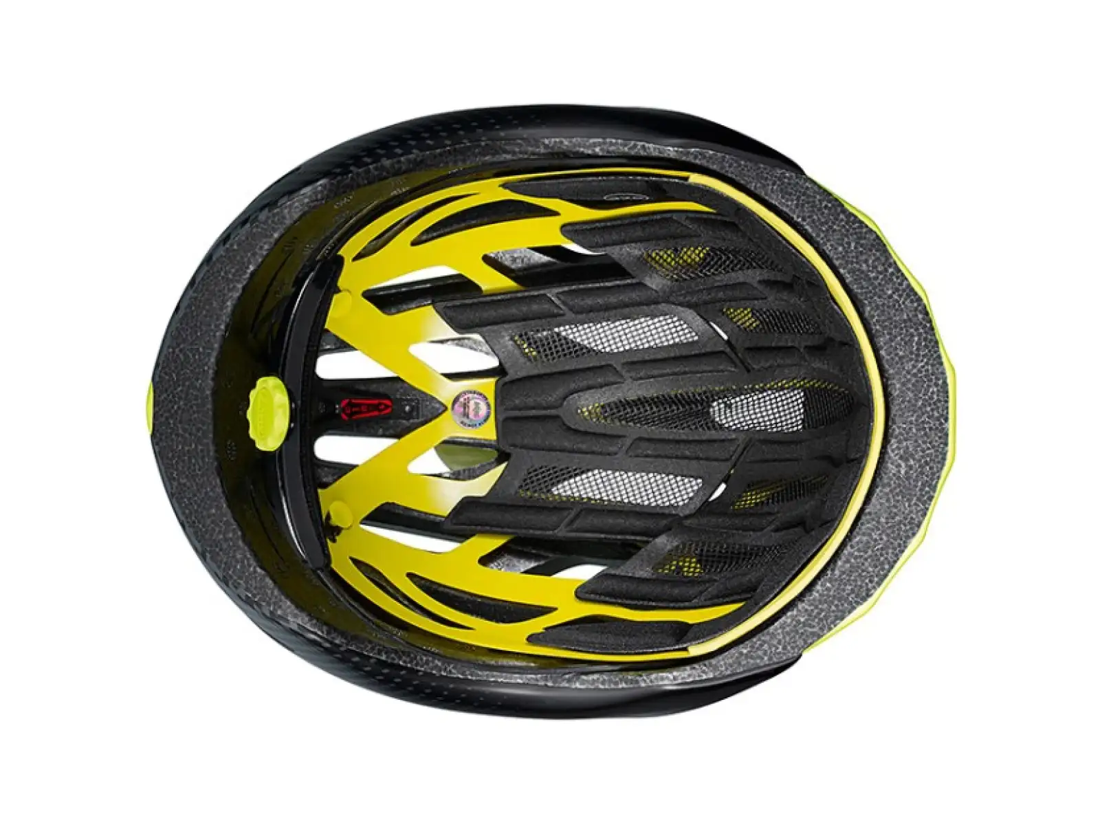 Mavic Ksyrium Pro Mips helmet safety yellow/black
