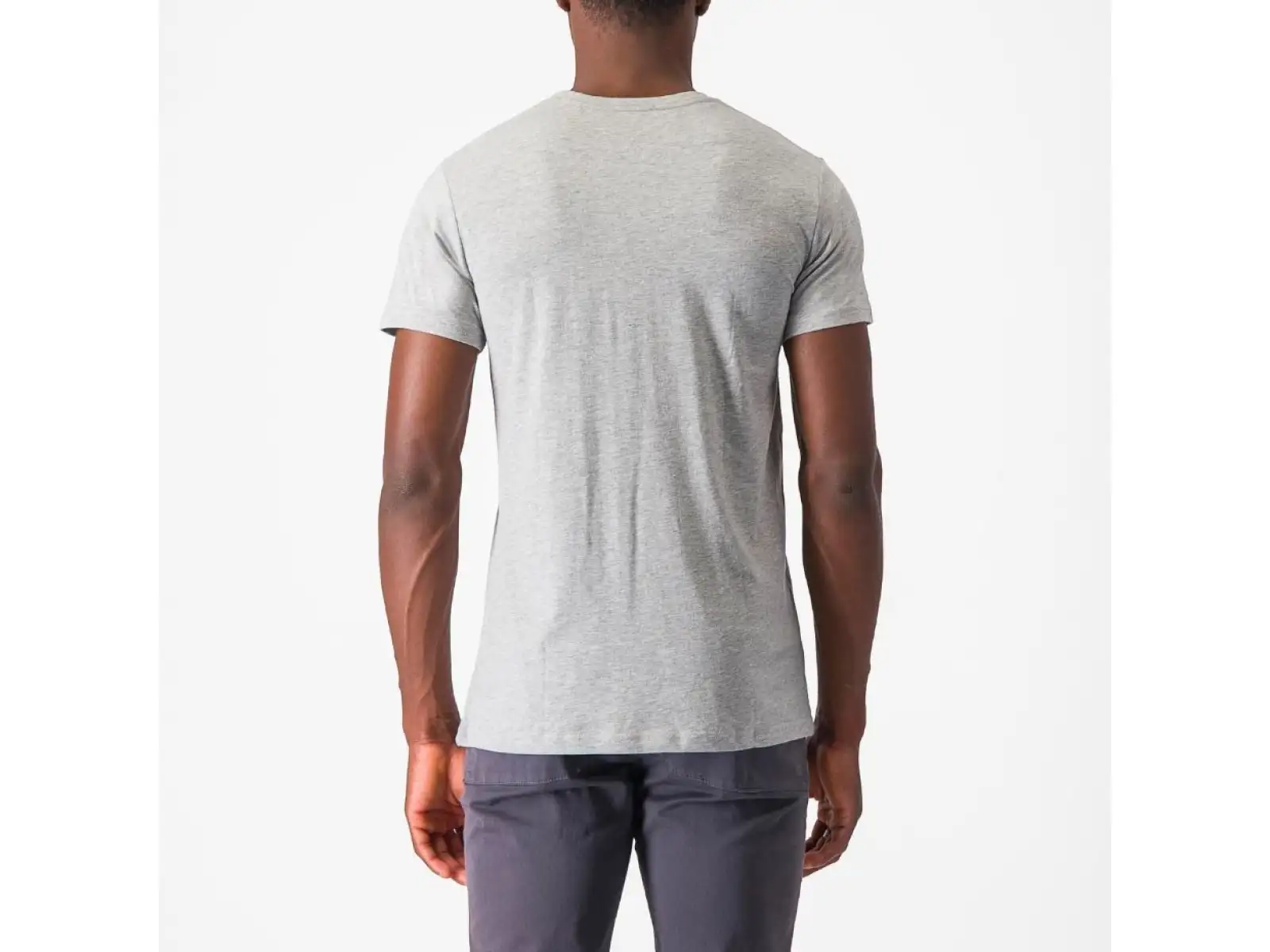 Castelli Classico men's T-shirt short sleeve Grey