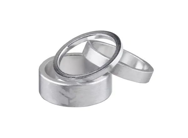 Spank Spacer Kit set of spacers 3/6/12 mm silver