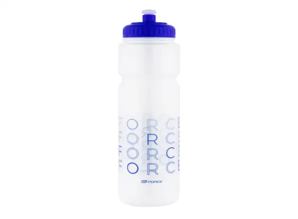 Force Enjoy cycling bottle 750 ml transparent/blue