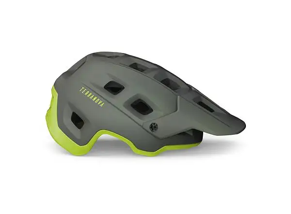MET Terranova helmet Gray/Lime Matt