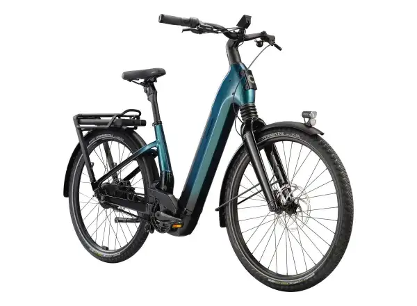 Cannondale Mavaro 1 Low StepThru city e-bike Deep Teal