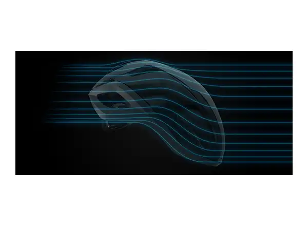 Lazer Vento KinetiCore helmet black/silver