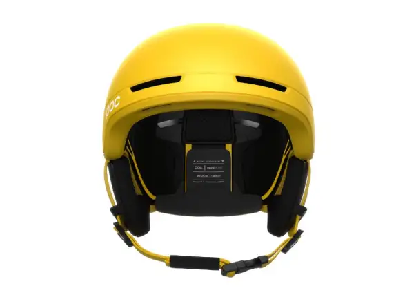 POC Obex Pure ski helmet Sulphite Yellow Matt