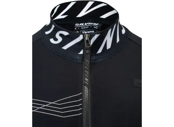 Silvini Varano men's jersey long sleeve black/white