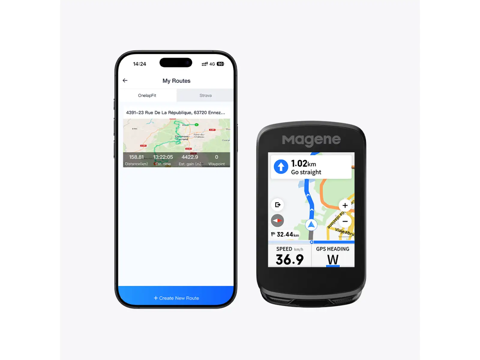 Magene C606 V2 GPS bike computer