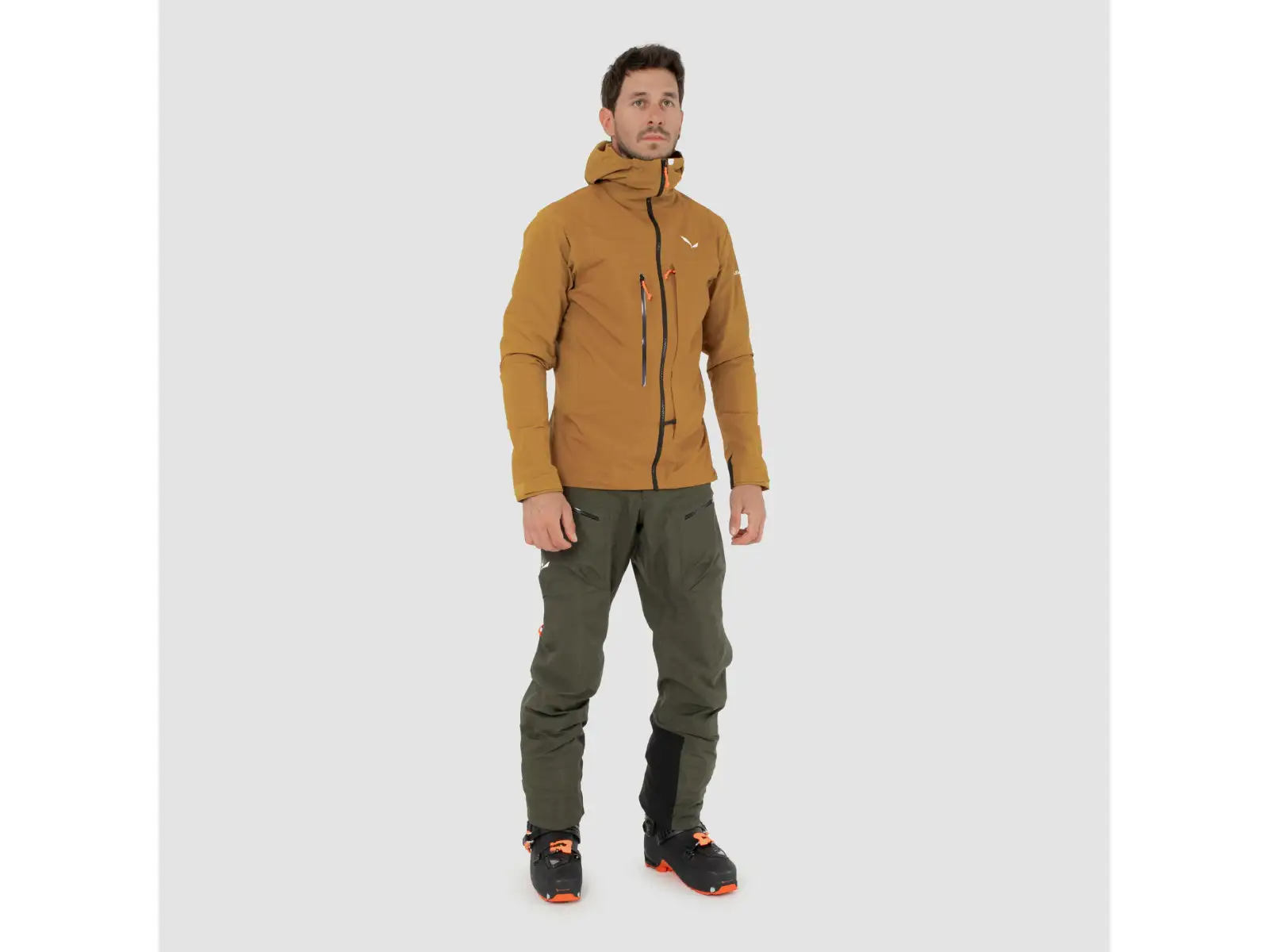Salewa Sella 3L Powertex men's pants Dark Olive
