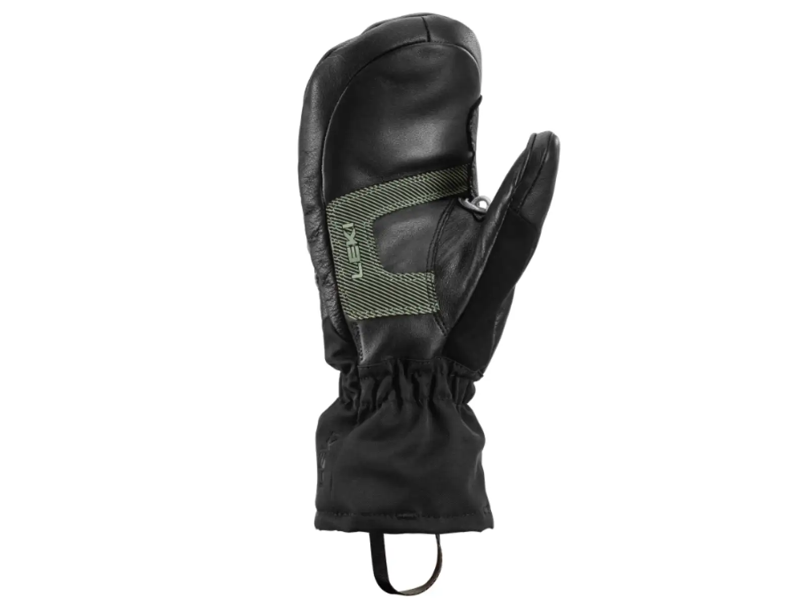Leki Griffin Base 3D Women Mitt Black-Dusty Green
