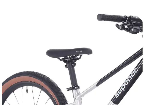 Superior TEAM 20 bike Gloss Brushed Alu / Rainbow Black 9.0"
