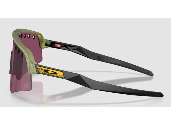Oakley Sutro Lite Sweep glasses Tour De France Matte Transparent Fern/Prizm Road Black
