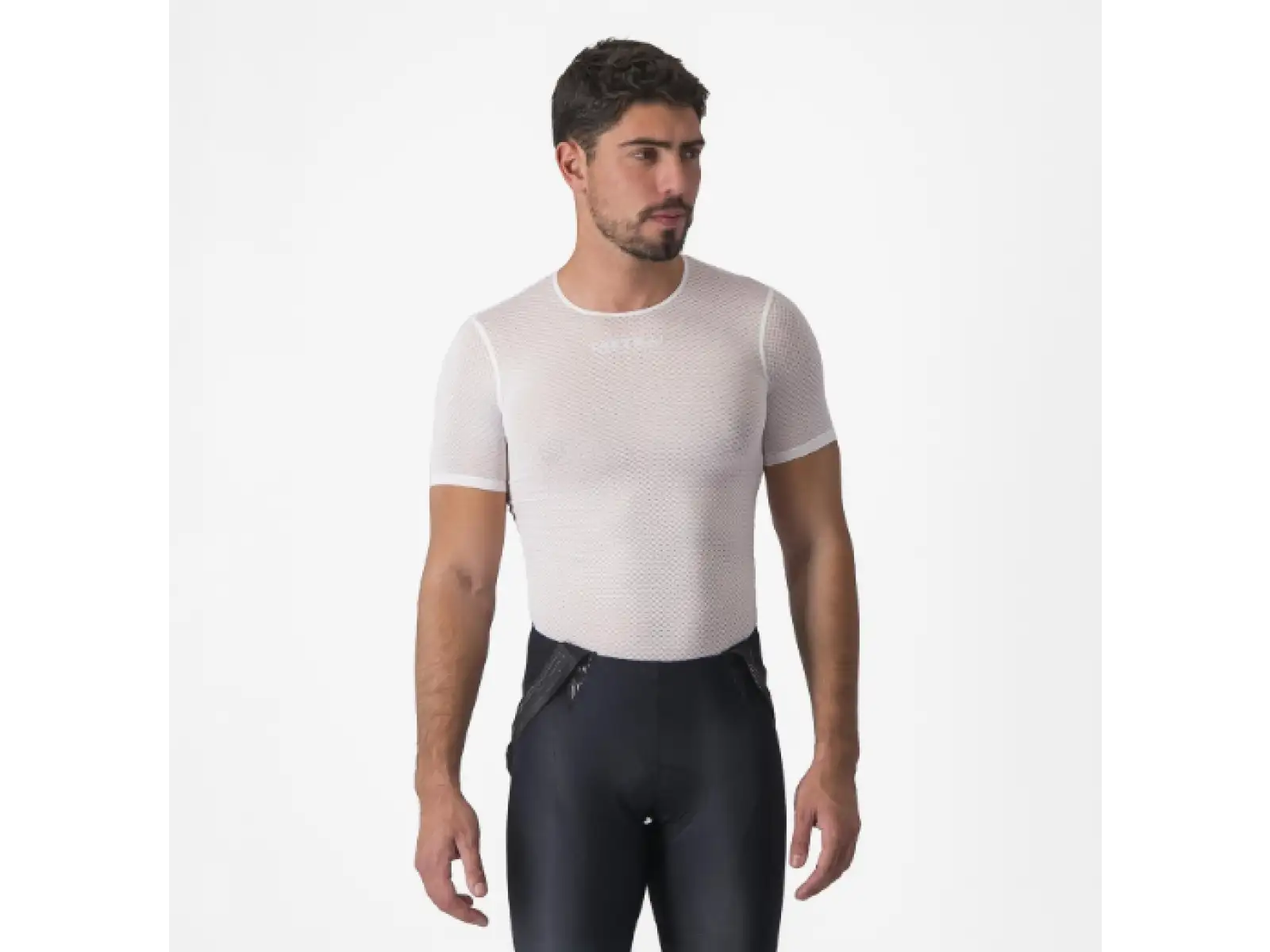 Castelli Pro Mesh 2.0 functional T-shirt short sleeve White