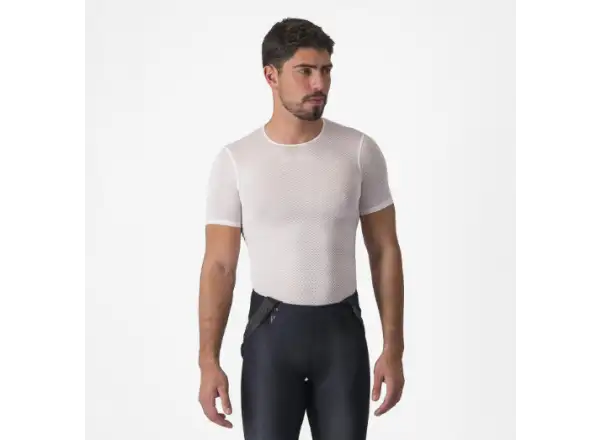 Castelli Pro Mesh 2.0 functional T-shirt short sleeve White