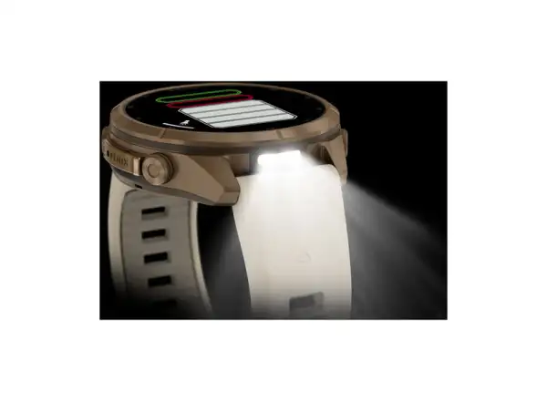Garmin fenix 9 Pro inReach 43 mm smart watch Autumn gold titanium/Cream/french gray