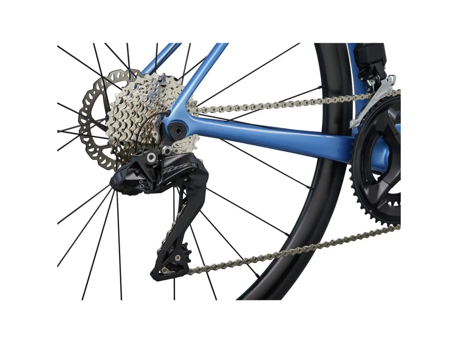 Liv Langma Advanced 1 Disc road bike estoril blue