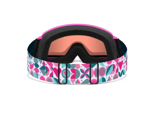 Smith Rascal children's ski goggles Vivid Pink Hearts / RC36