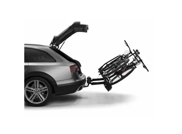 Thule VeloSpace XT carrier on towbar for 2 bicycles