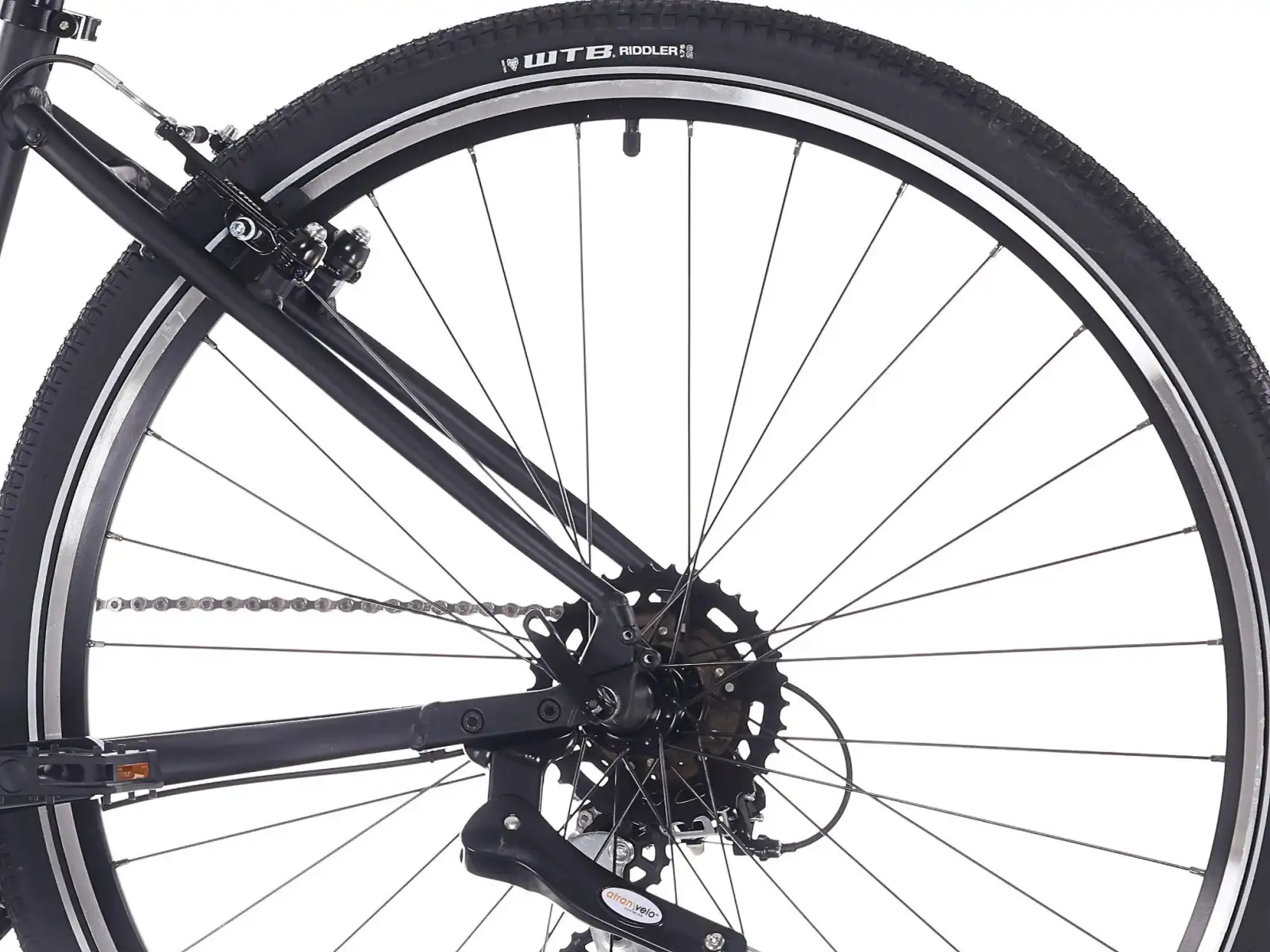 Rock Machine Rokk 30 Easy Entry trekking bike Matte Black